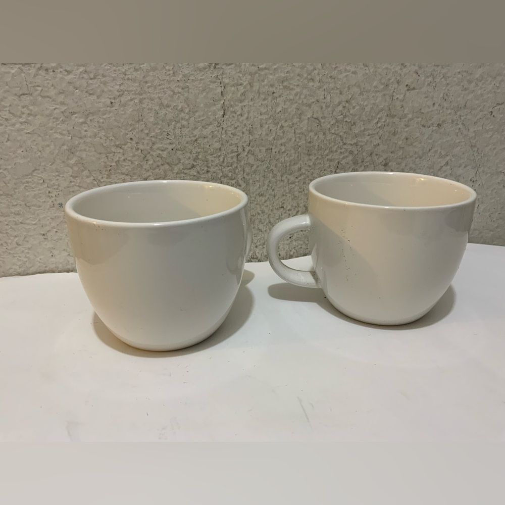 Set Of 2 Project 62 Stoneware Coffee Tea Mug For Gift (White)